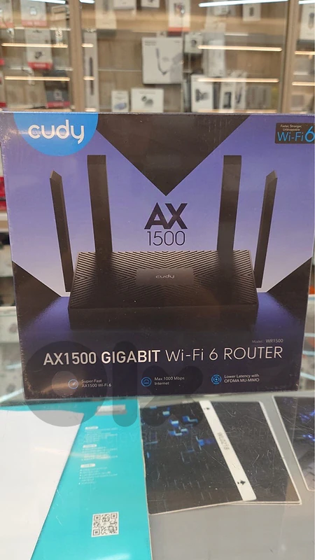 Cudy wr1500 ax1500 gigabit wifi 6 router Cudy wr1500 ax1500 gigabit wifi 6 router