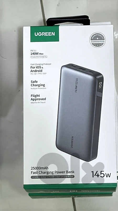 Ugreen 25k 145w Fast charging Power bank Ugreen 25k 145w Fast charging Power bank