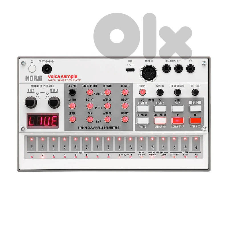 korg volca sample open box