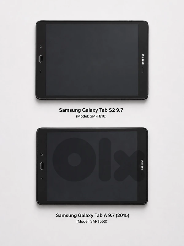 2 Samsung Tablets Bundle – Galaxy Tab S2 9.7 + Galaxy Tab A 9.7