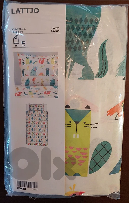 New - Ikea duvet cover and pillow case for kids