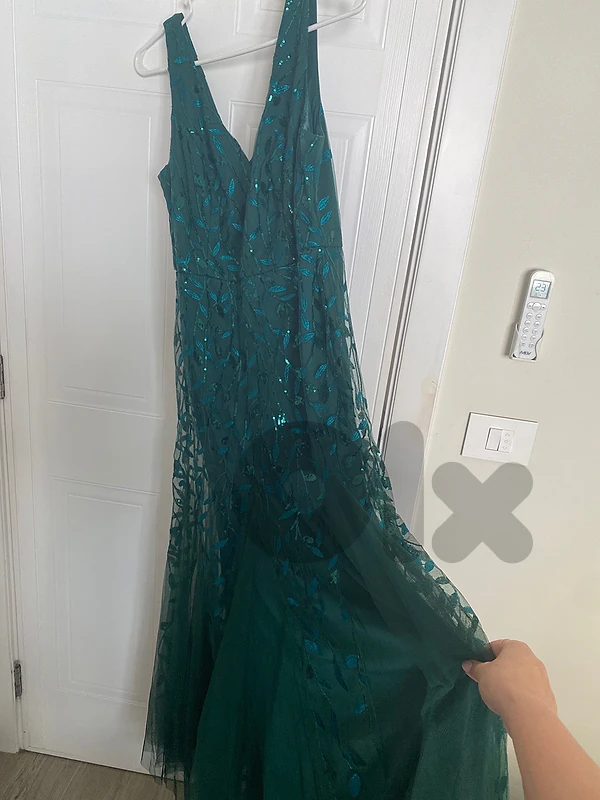 Ever-Pretty Emerald Green Evening Dress
