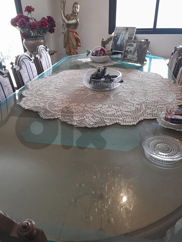 Antiic full dining table