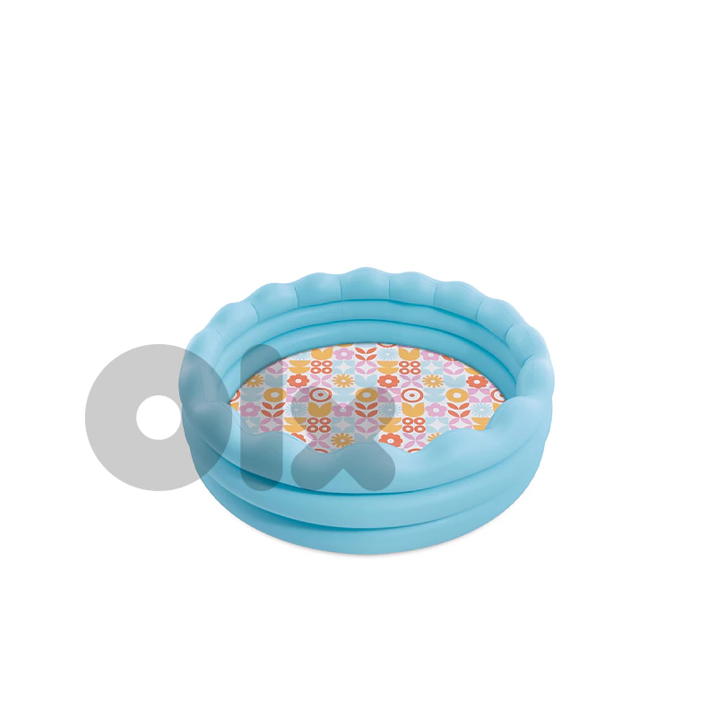 Intex Retro Bloom Inflatable Kiddie Pool 168 x 168 x 46 CM -مسبح أطفال