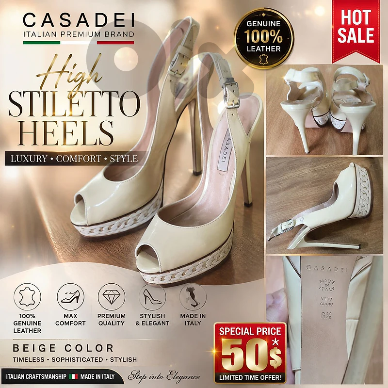Casadei sandal heels