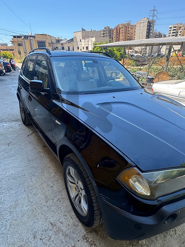 BMW X3 2004 x3 model 2004 aswad alb bej mawjud b trablos 71970240