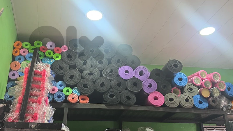 yoga matt and more sport equipment available 03 027072 GEO SPORT