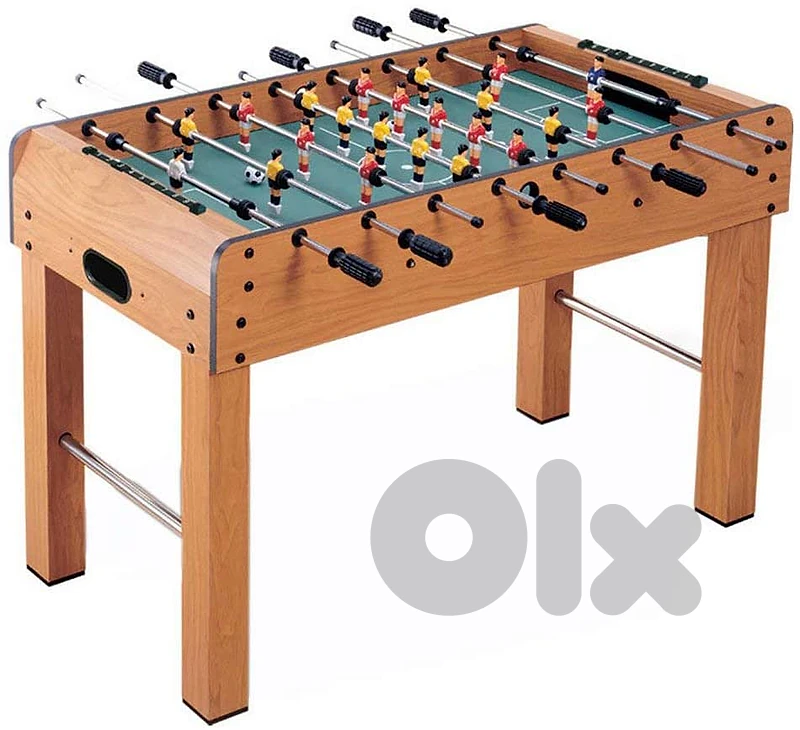 Deluxe Wooden Football Game Table - طاولة ألعاب كرة قدم خشبية فاخرة
