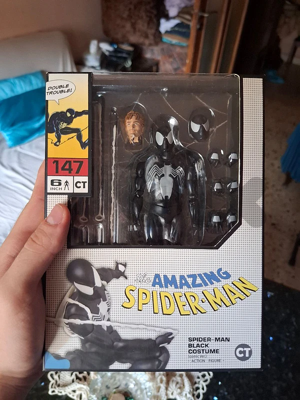 ct toys symbiote spiderman action figure