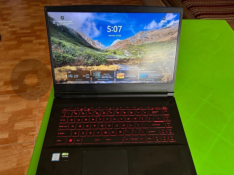 MSI GF65 Thin Gaming Laptop - Core i7 | RTX 2060 | 16GB RAM