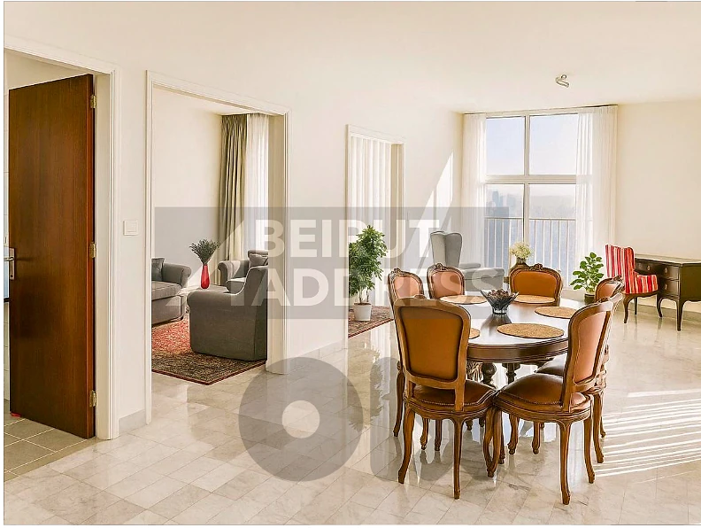 Open View Achrafieh 3 Bdrm Apartment for Rent