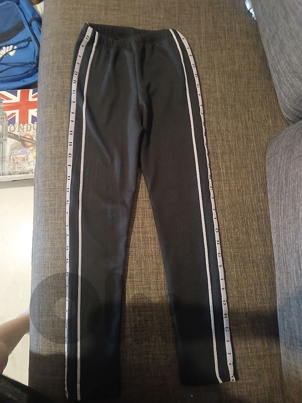 girls black leggings