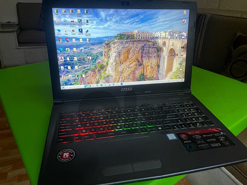 MSI GF62 7RE Gaming Laptop– Core i7 | GTX 1050 Ti | 16GB RAM | 1TB SSD MSI GF62 7RE Gaming Laptop– Core i7 | GTX 1050 Ti | 16GB RAM | 1TB SSD