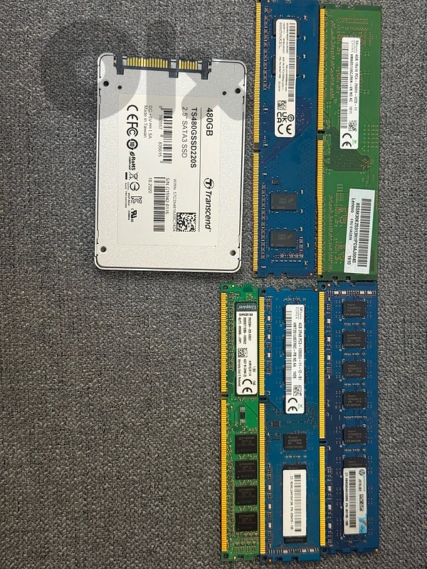 Ram and SSD