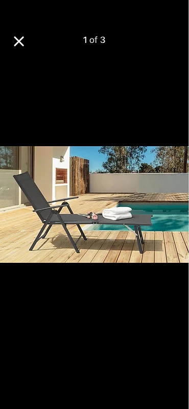lounge for pool and garden