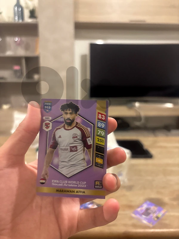 Panini FIFA 365 2025 -Marawan Attia Al Ahly Club World Cup (#385 Gold)