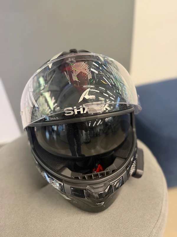 Original Shark Helmet (RIDILL 2 Molokai Black Silver Green)