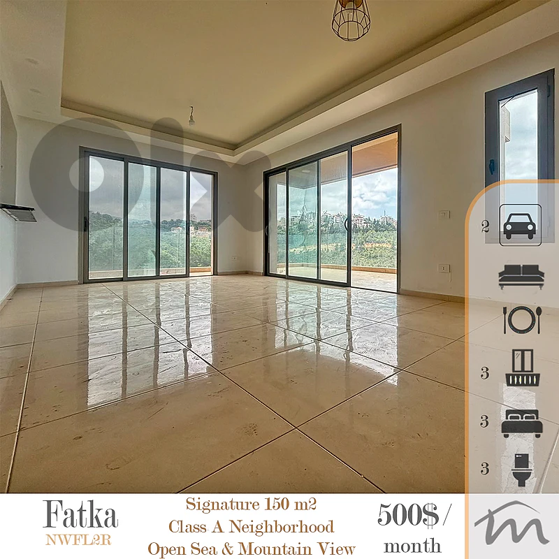 Fatka | Signature 150m² | 3 Balconies | Class A Neighborhood | Views