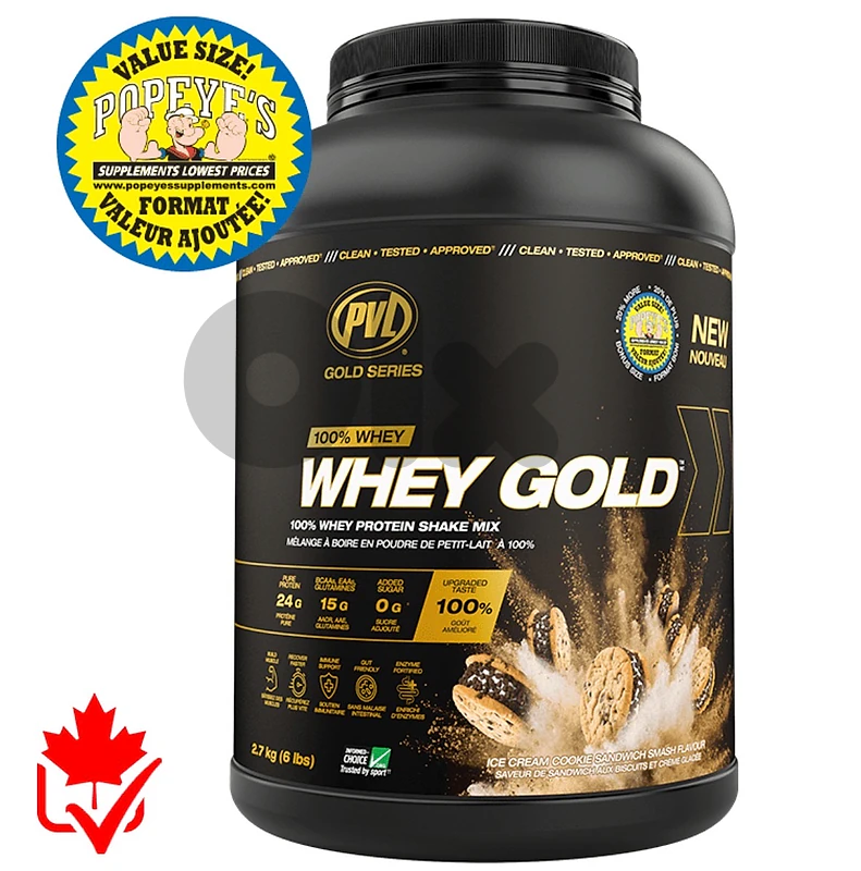 2.7 Kg PVL WHEY GOLD - CANADA 🇨🇦
