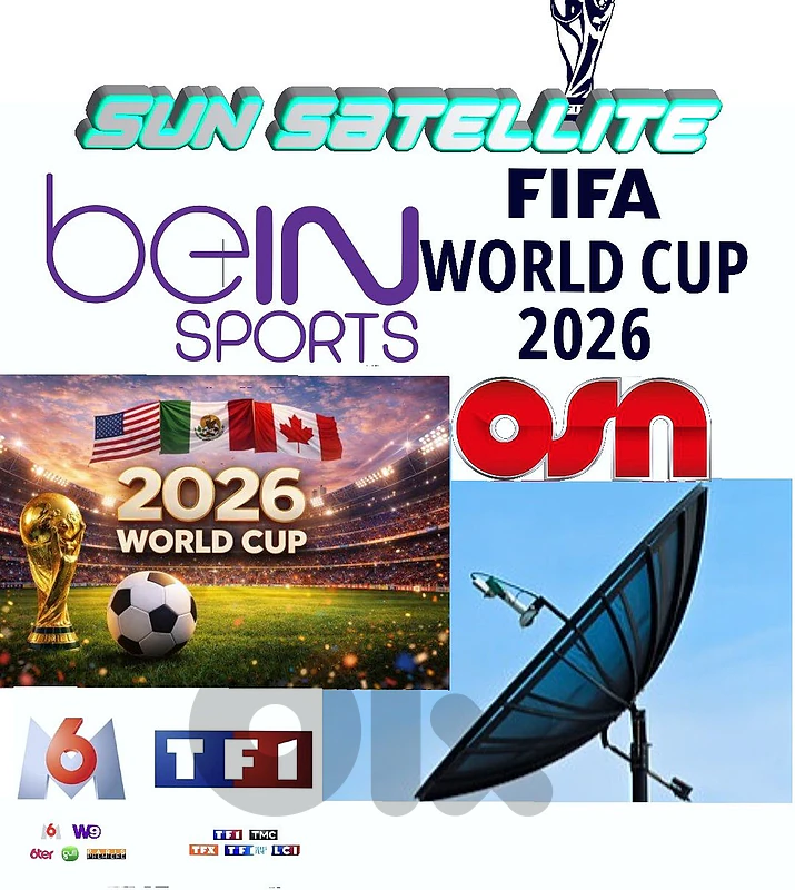 SUN-SAT FIFA World Cup 2026 US-A-X83F(SATELLITE) تركيب الدش في لبنان