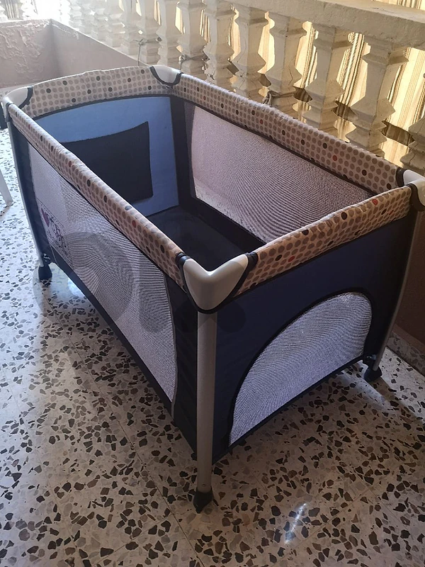 Baby crib and park with mattress