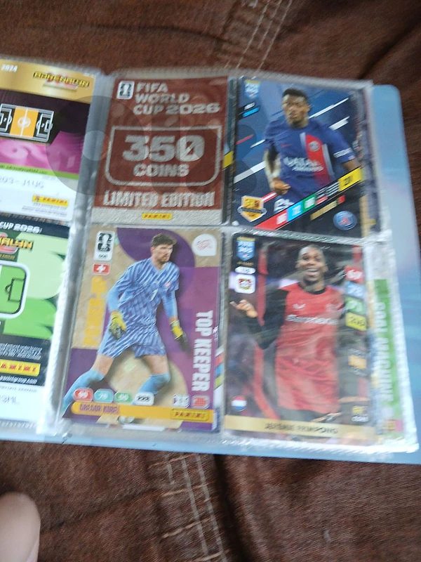pokemon uropean collection + football collection and other cards