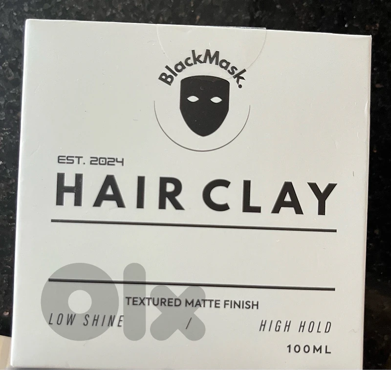 Black Mask Hair Clay