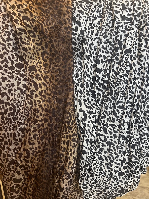 Leopard pattern scarves/hijabs