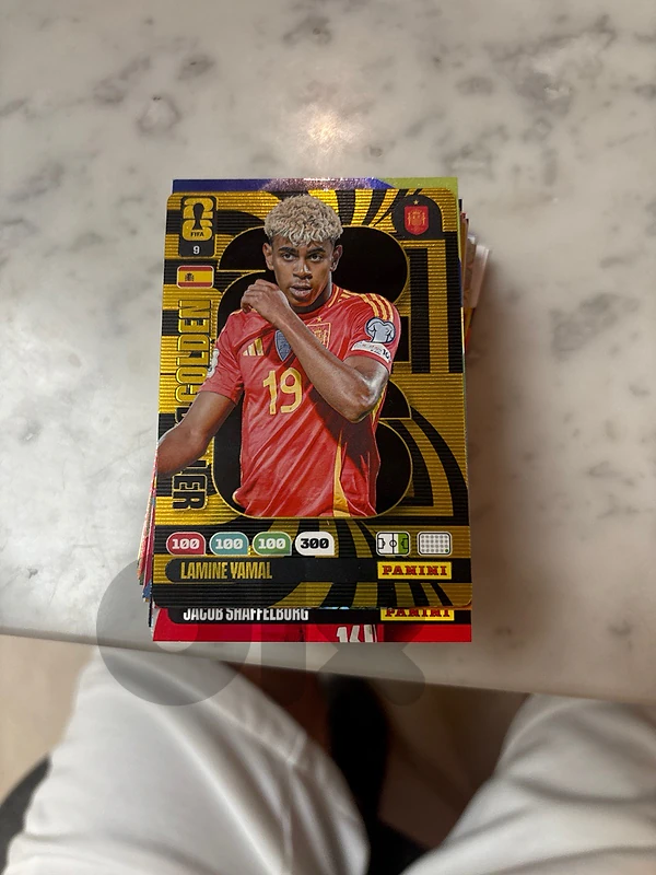 Panini FIFA World Cup 2026 - Lamine Yamal Golden Baller (#9 Spain)