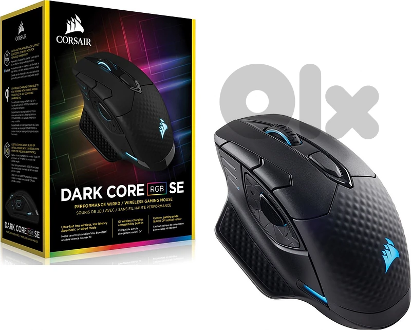 Corsair Dark Core SE Full RGB Wireless Gaming Mouse