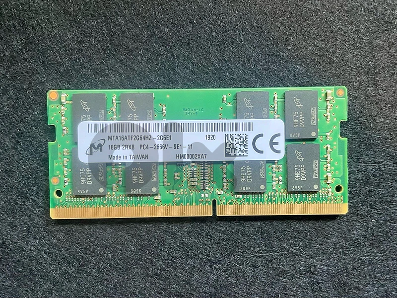 Micron 16GB DDR4 2666MHz Laptop RAM – SO-DIMM – 4 Pieces Available