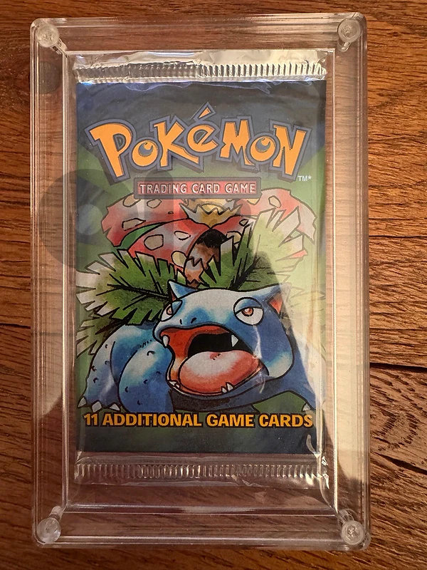 Pokemon Base Set Booster Card Vintage