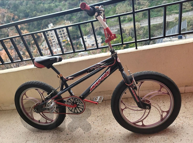 HPSPORT 20" BMX-style bike with mag wheels