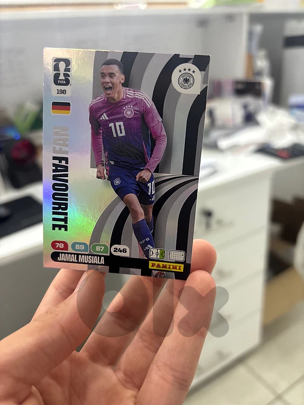 Panini FIFA World Cup 2026 - Jamal Musiala Fans Favourite Germany #190