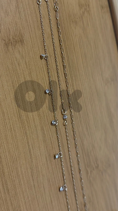 New Layered Gold Anklets Set (3 Pieces)