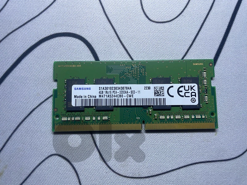 Samsung 4GB DDR4 3200MHz Laptop RAM – Original