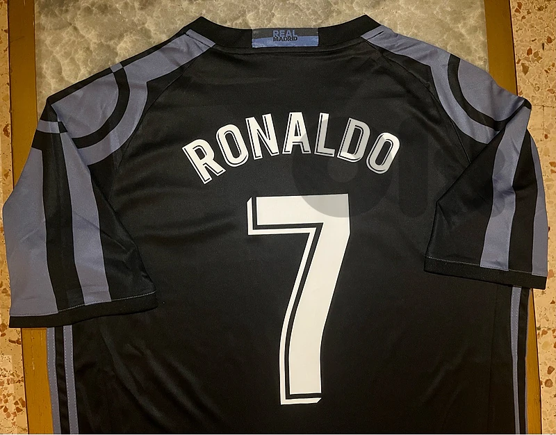 real madrid third kit ronaldo 7