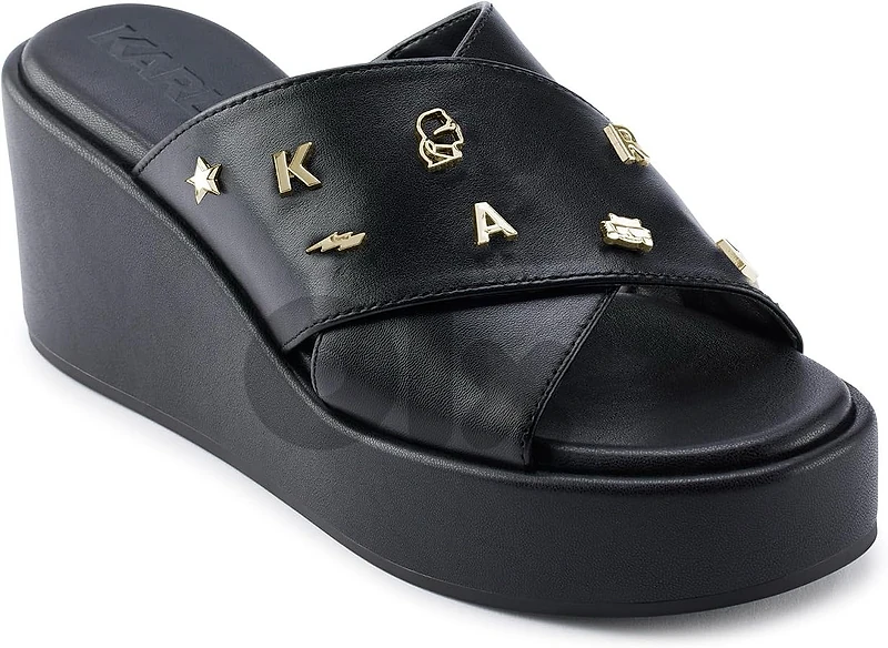 KARL LAGERFELD Women's black shoes; athletic brands