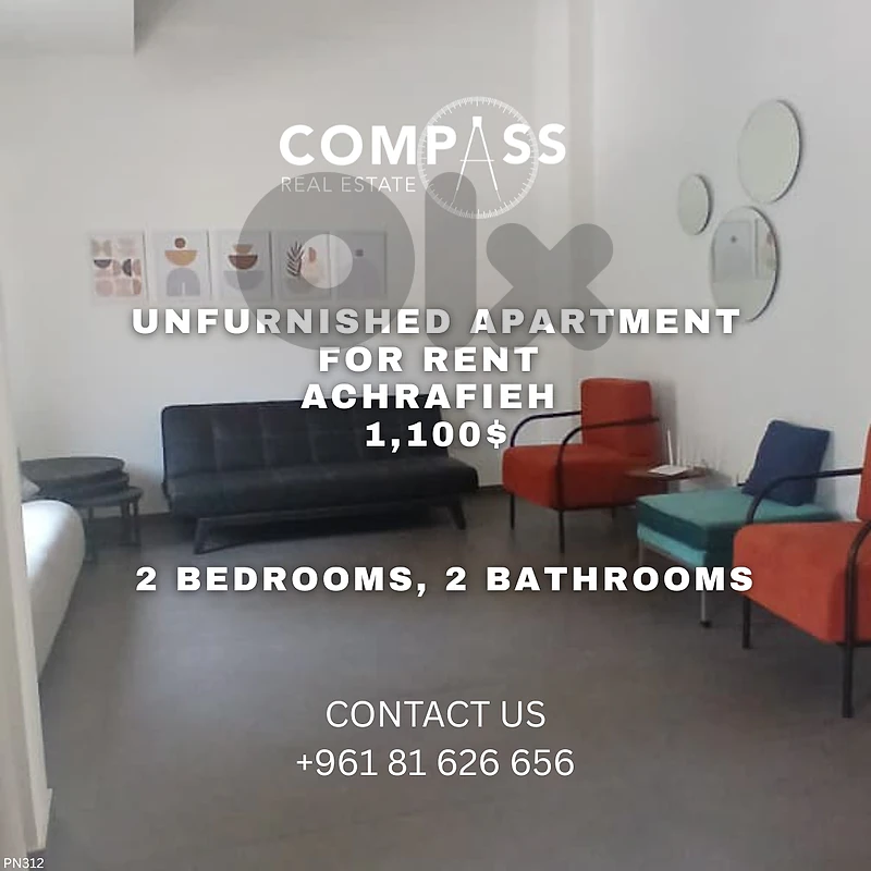 Unfurnished apartment fully renovated for rent