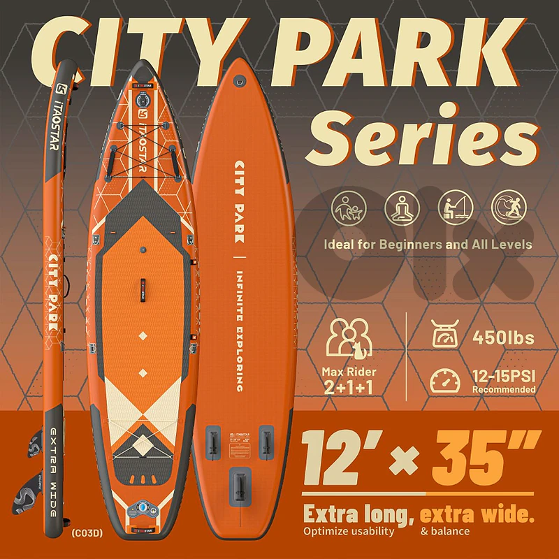 SUP board paddle board iTAOSTAR / City Park paddle boat حسكة