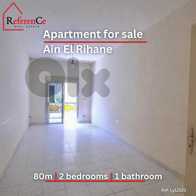 Apartment in Ain El Rihaneh for sale شقة في عين الريحاني للبيع