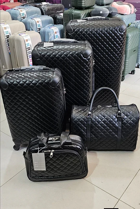 Real Leather suitcases travel bags 8I-539225