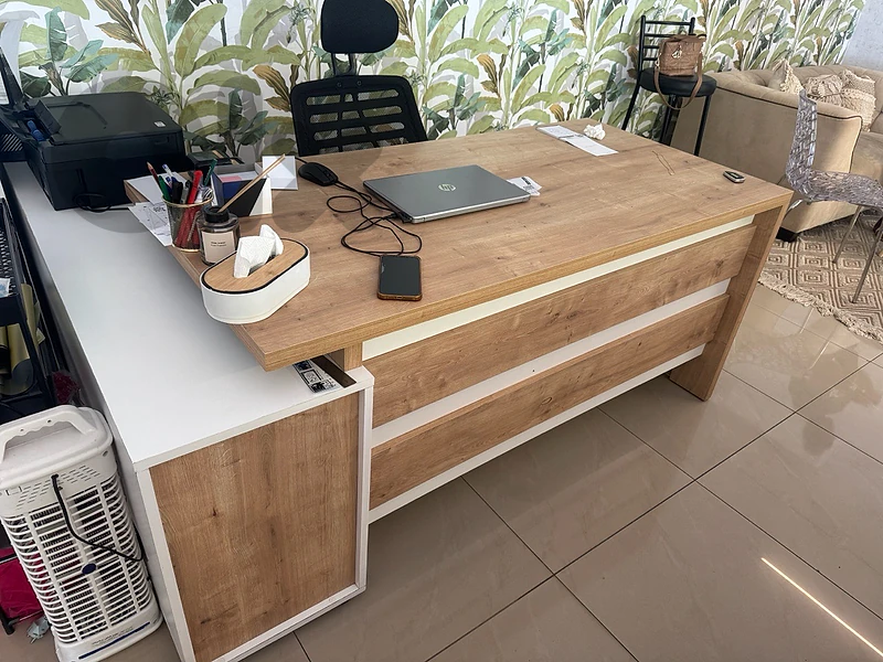 wood desk