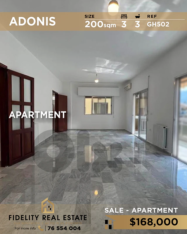 Apartment for sale in Adonis GH502 شقة للبيع في أدونيس Apartment for sale in Adonis GH502 شقة للبيع في أدونيس