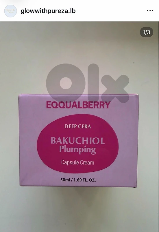 Original Eqqualberry Bakuchiol Plumping Capsule Cream