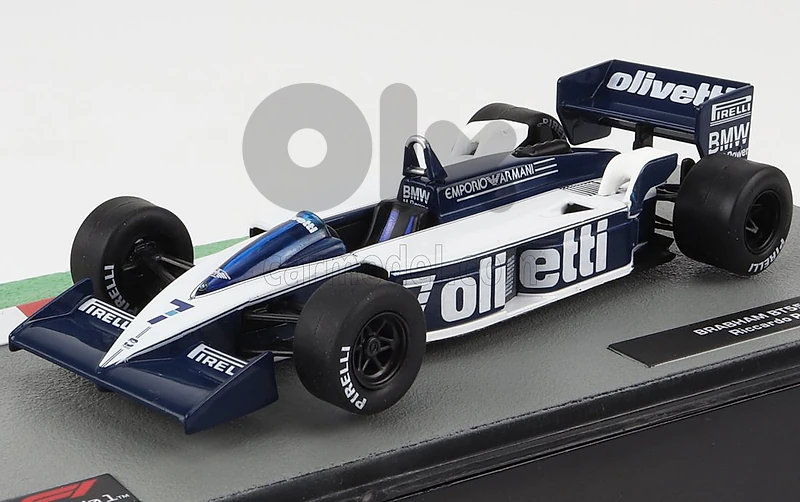 Brabham BT55 Riccardo Patrese 1986 diecast car model 1;43