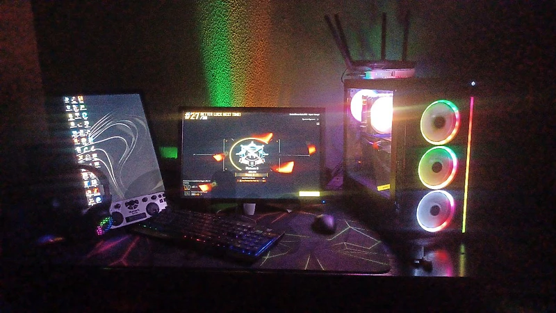 i5 8400-16ram-256gb ssd-gtx 1060 6gb air cooler rgb darck flach