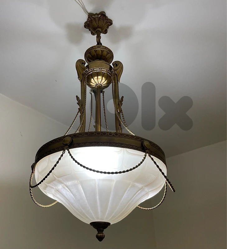 Antique Copper Chandelier