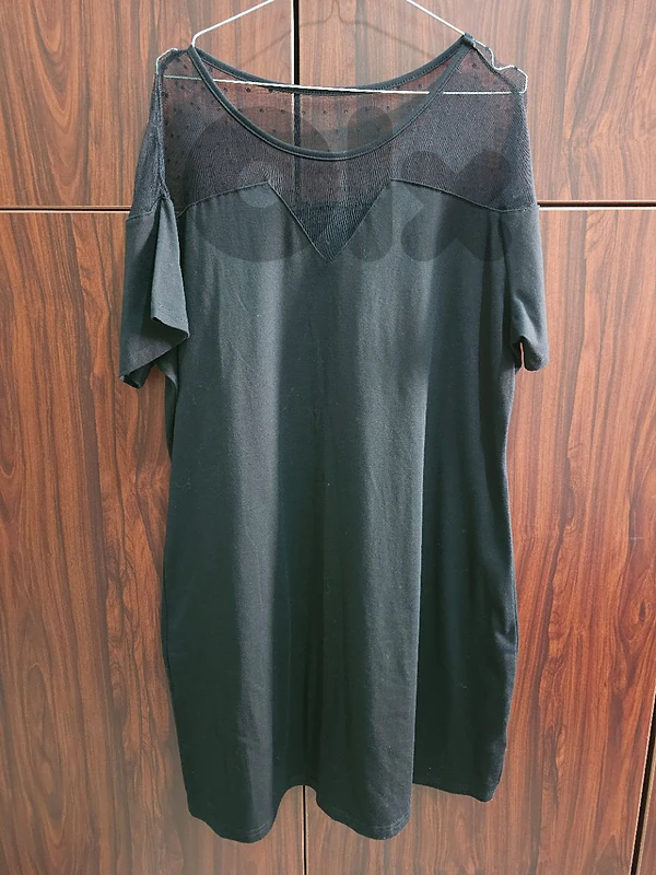 فستان قطن من SHEIN Curve قياس 3XL