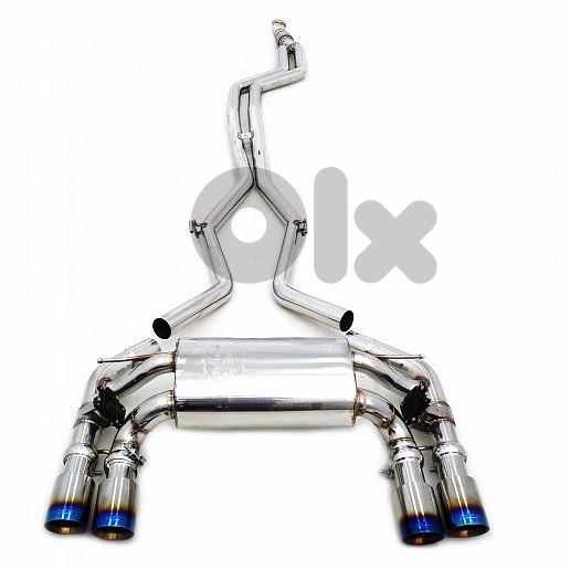 bmw m2 f87 n55 full exhaust system titanium